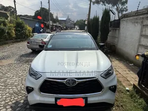 New Toyota Highlander 2024 White