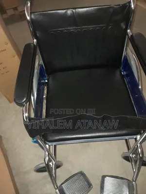Comfort Commode Wheelchair – Foldable, Strong, and Easy to Clean