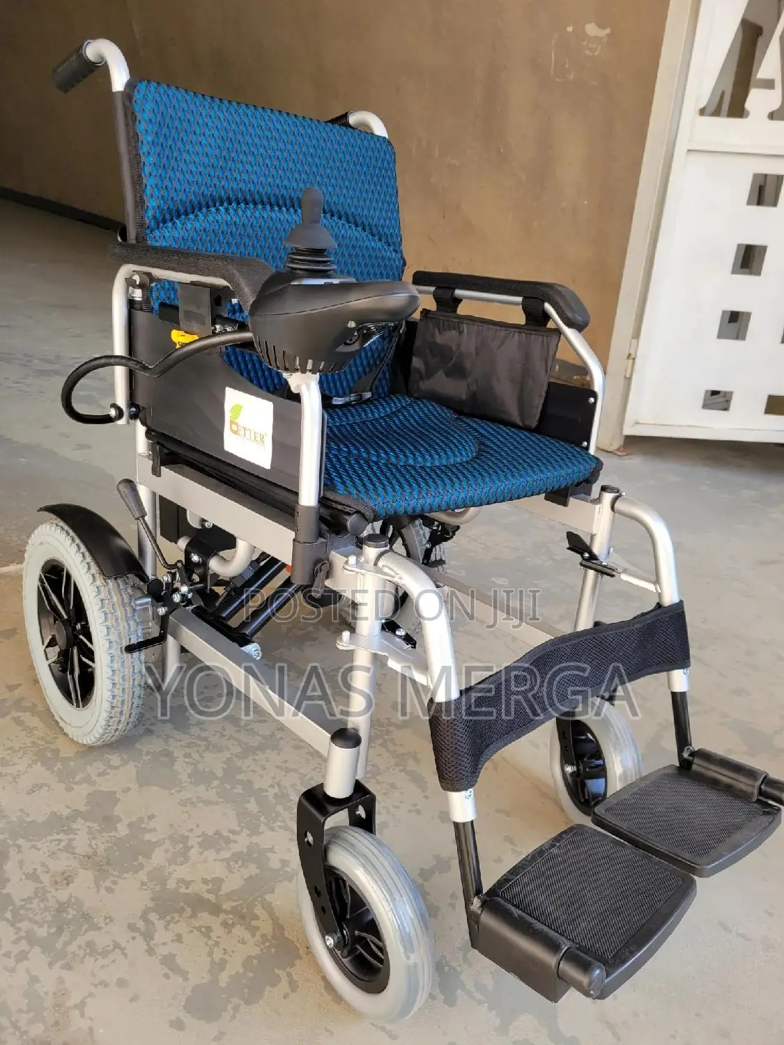 Electric Power Wheelchair屜冷electric Wheelchair Ethiopia Ready Stock