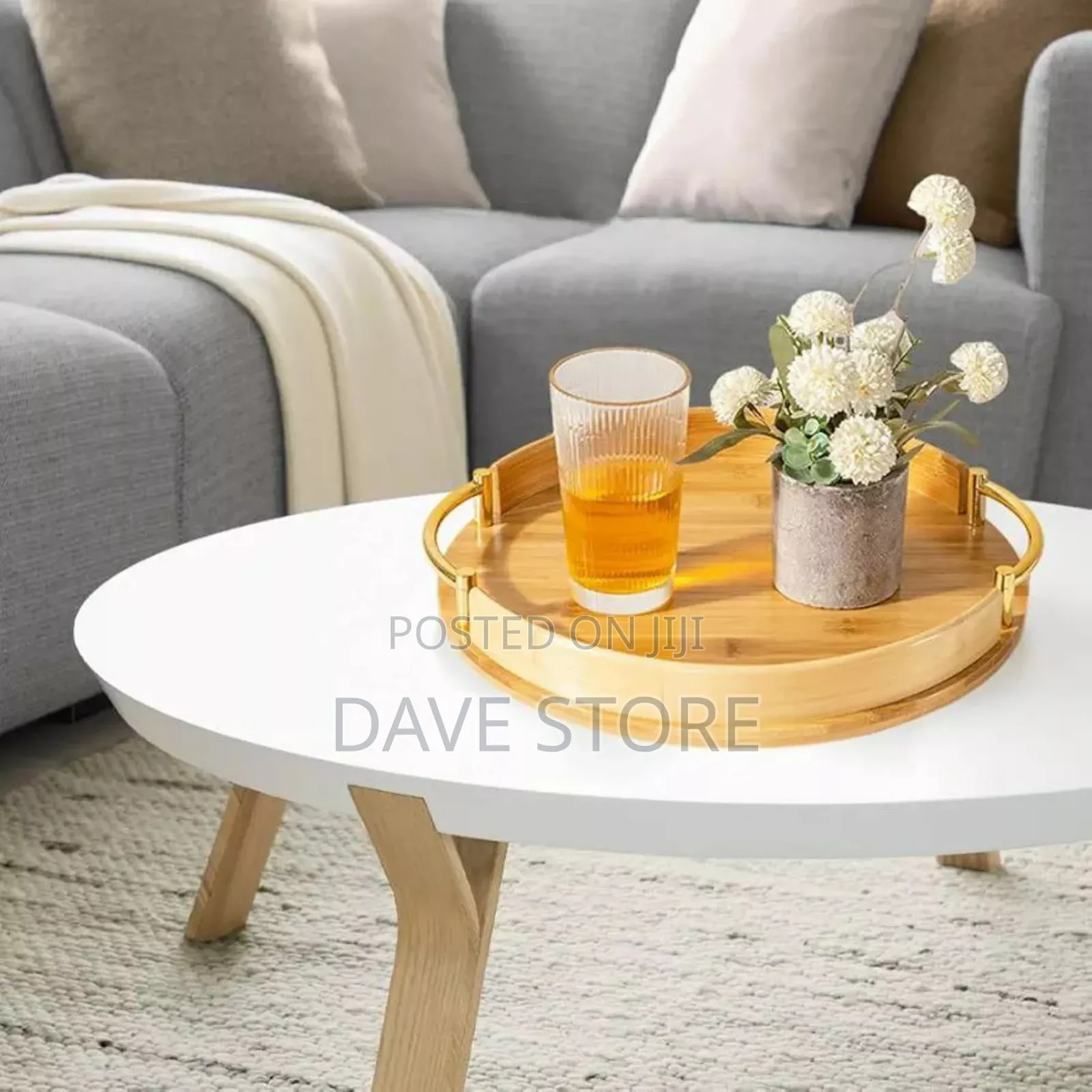  3 PCS Bamboo Pallet Food Tray