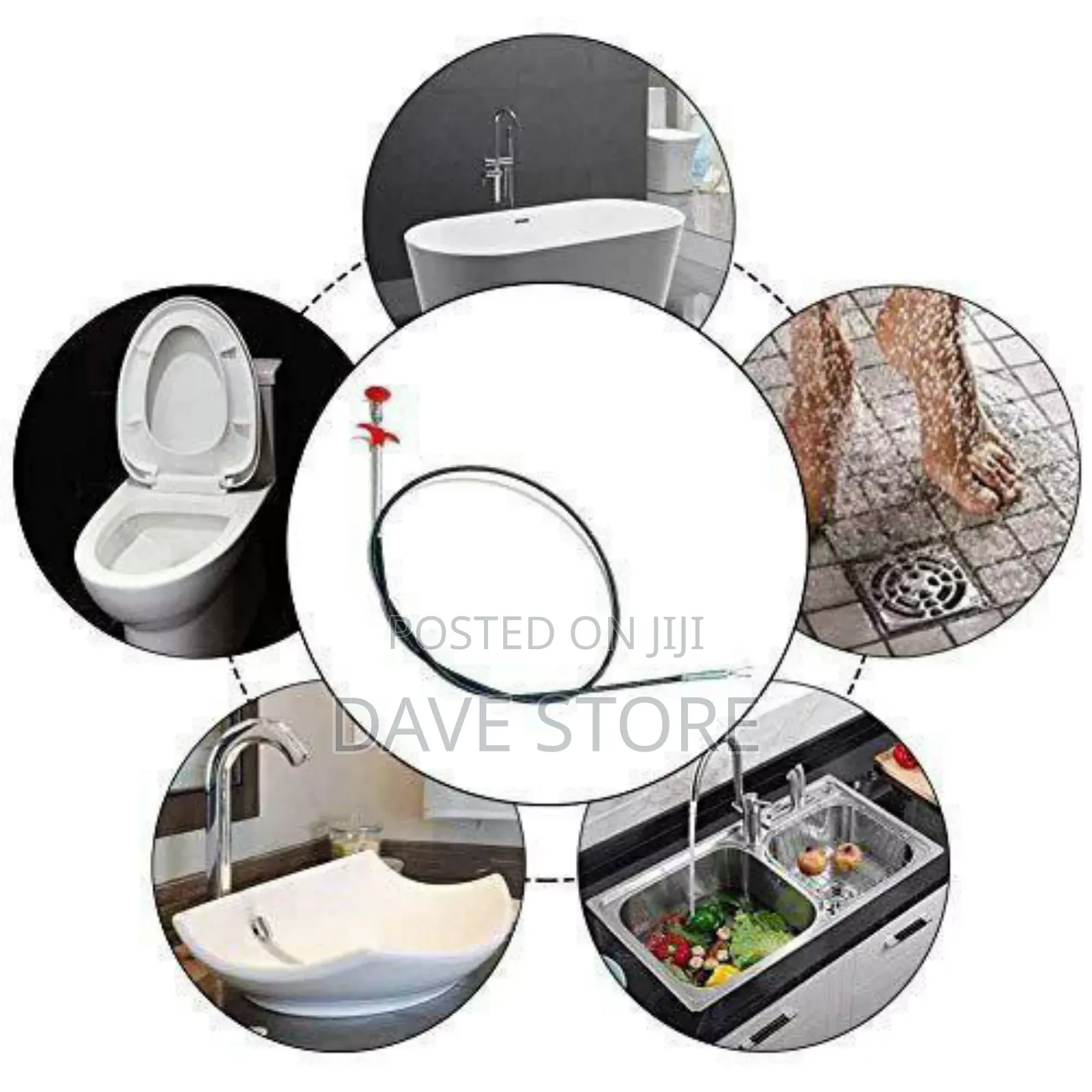 Long Sewer Cleaning Wire Spring