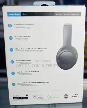 Soundcore Q11i Wireless Over-Ear Headphones