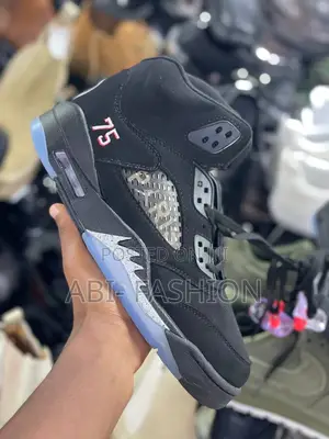 Air Jordan 5 Retro PSG Black Colour