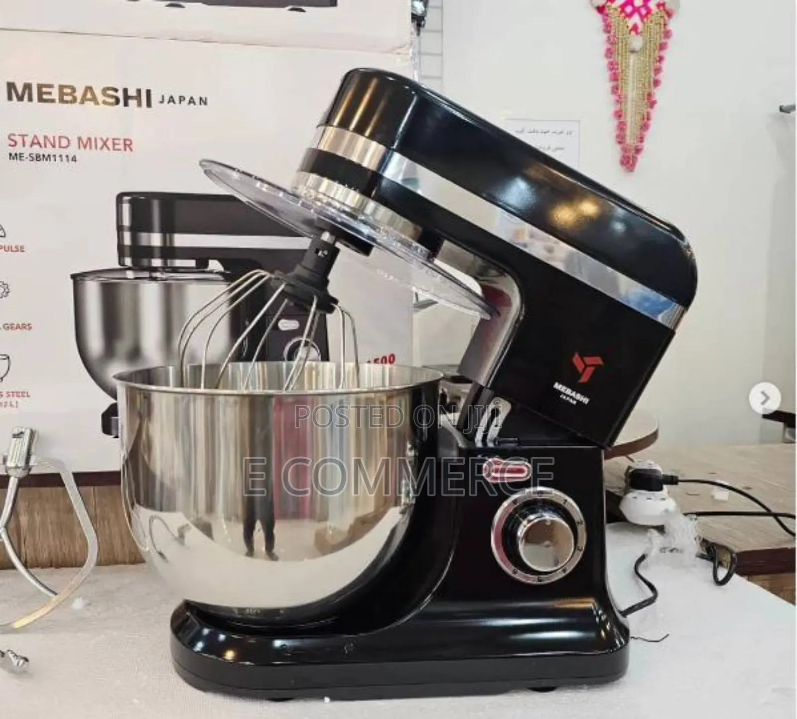 Mebashi Japan Stand Bowl Mixer-(Me-Sbm1114b)