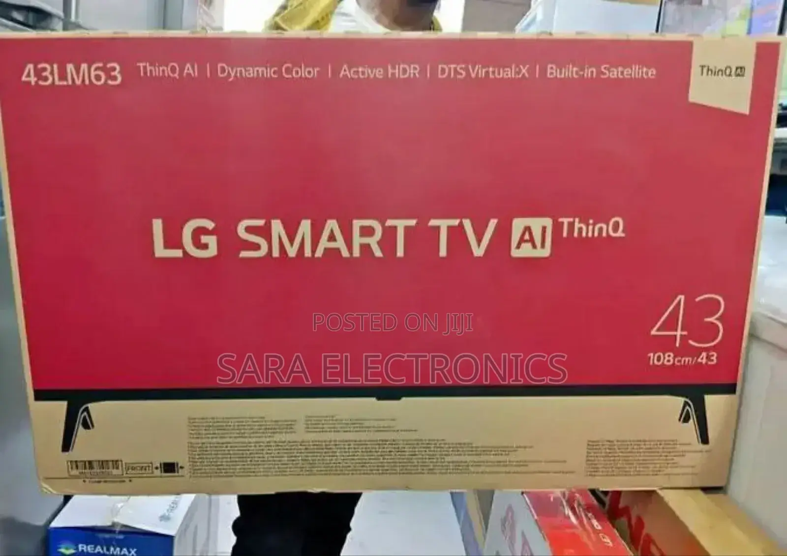 ■LG 43" SMART TV New 2022 ●Free Delivery 5Year Warranty PRICE 67,500