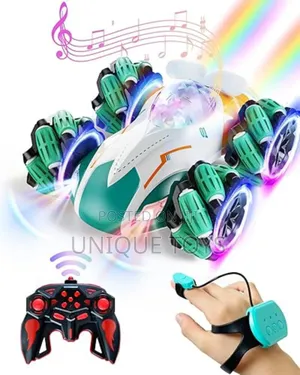 Latest Rc Gesture Sensing Stunt Car – 360° Rotating 4wd Fun
