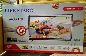 65"Inch Life Star Smart Tv New