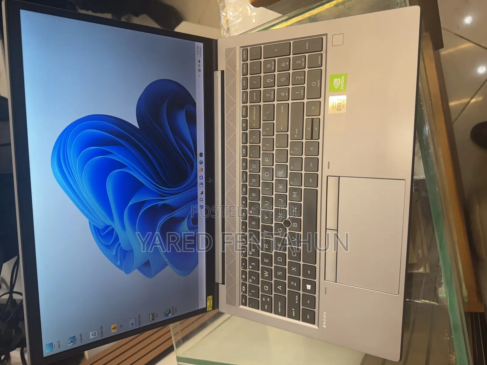 New Laptop HP ZBook 15 16GB Intel Core I7 SSD 512GB