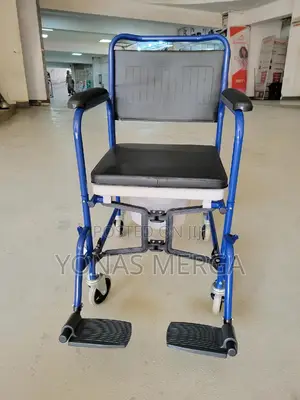 Toilet Chair凹肉shower Chair/%Removable Armrest, Locking Caster Wheels