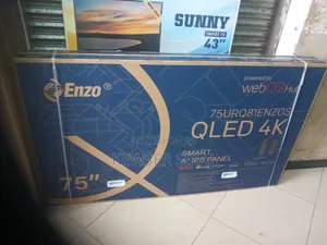Enzo 75.Inch + Uhd Qled Frameless Screen