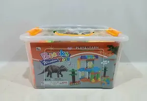 Play Learn Dinosaur Building Blocks – 81 Large PCS