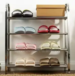 Steinless Steel Shoes Rack