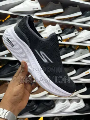 Black Skechers Ultra Light Slip-on Sneaker