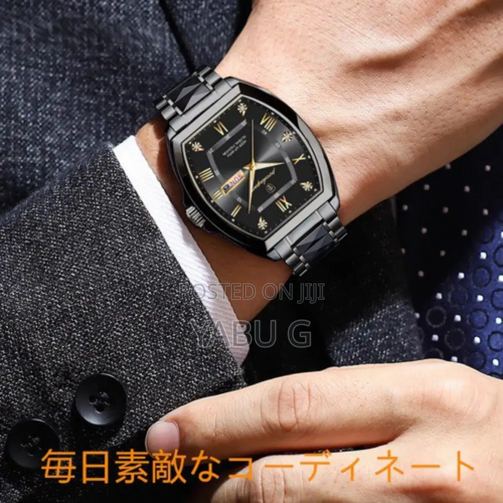 Poedagar Men's Luxury Watch Waterproof Quartz Wristwatch