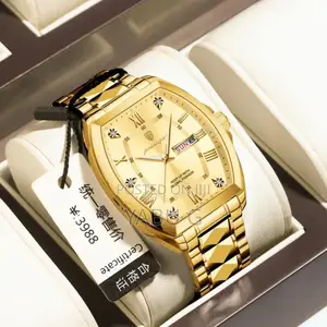 Gold Poedagar Men's Luxury and Elegant Dating Week Waterproof