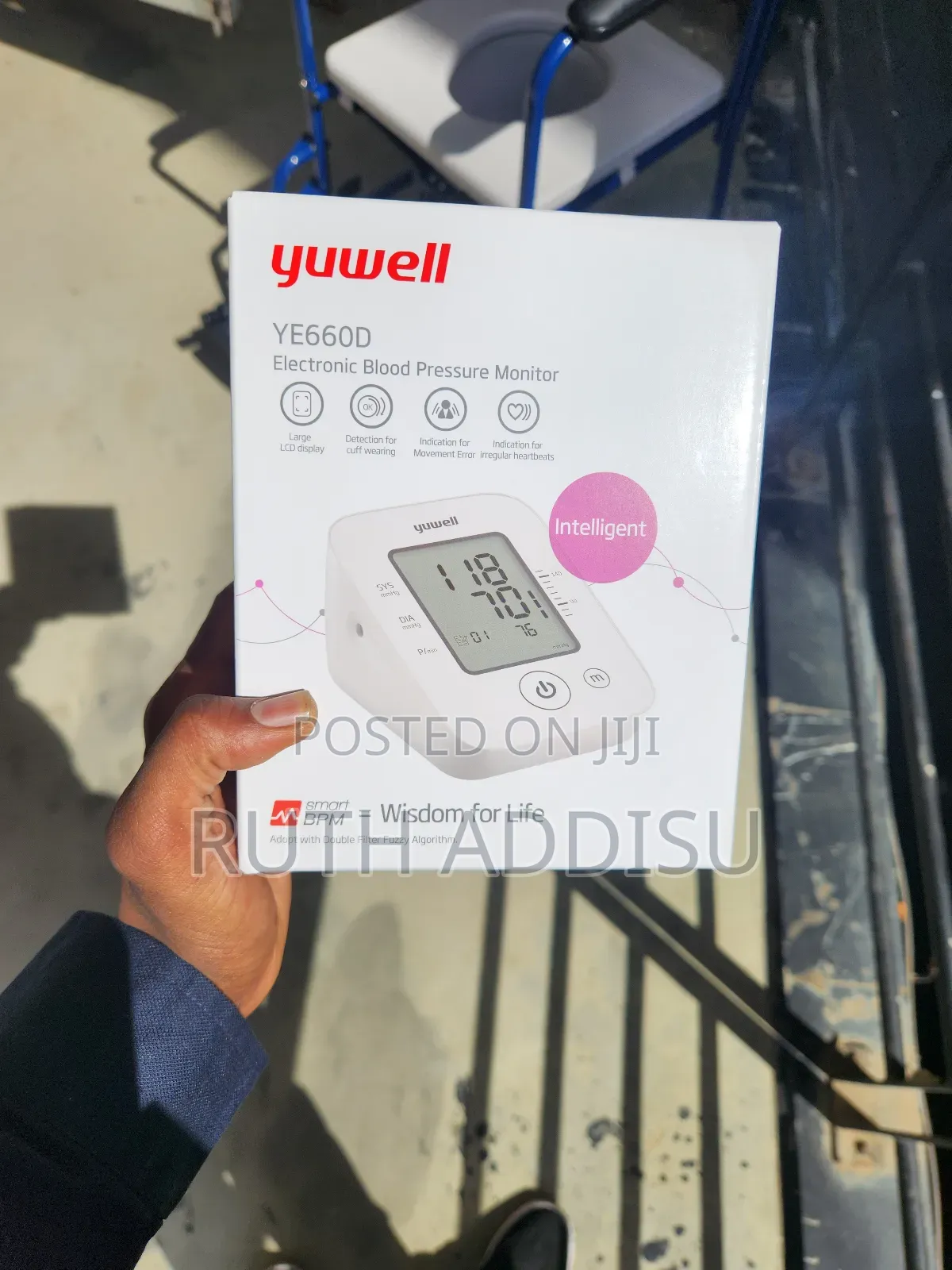 Yuwell Blood Pressure Monitor輕鬆blood Pressure Monitor Rechargeable Bp
