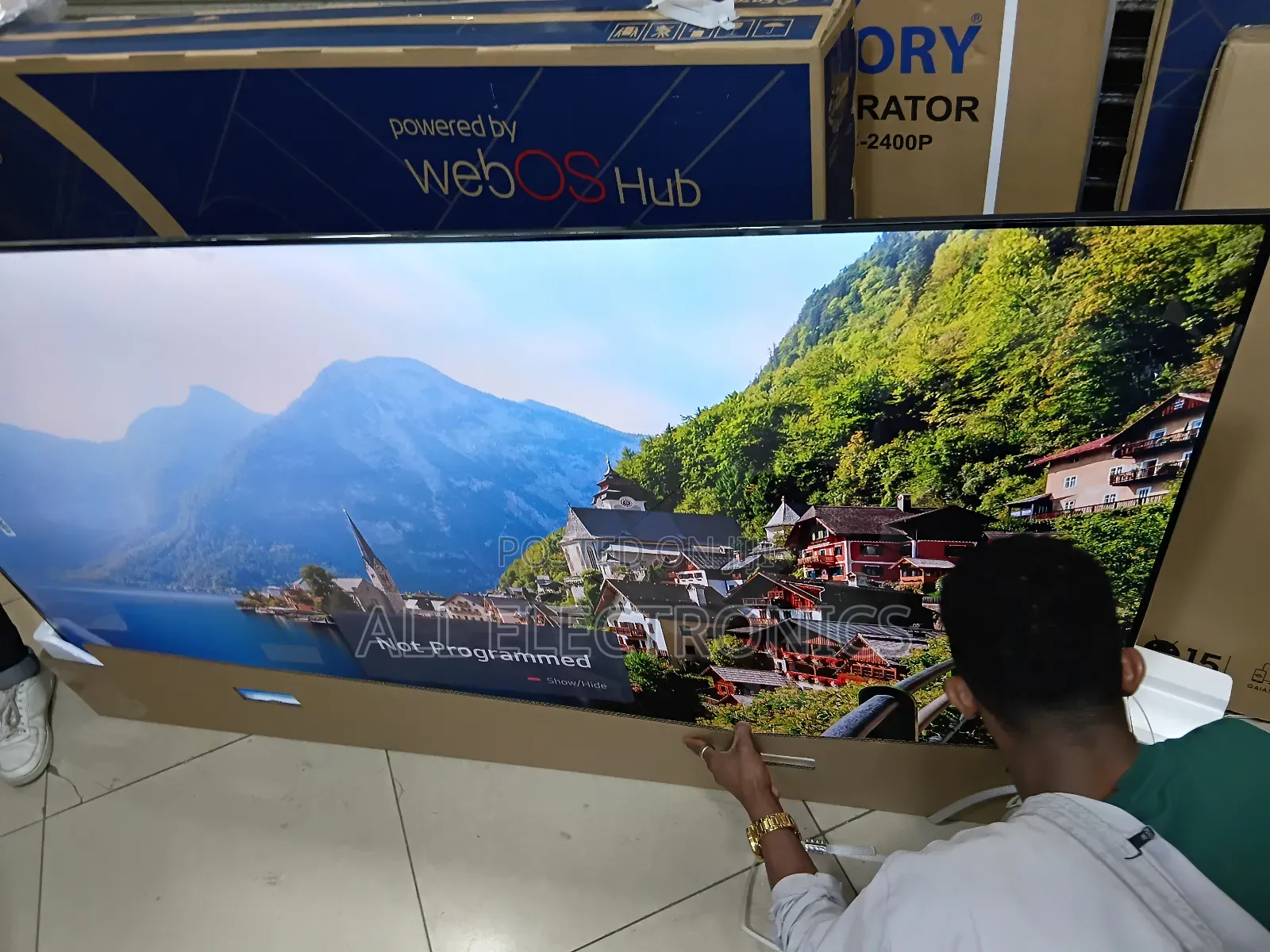 Enzo 75"Qled Tv