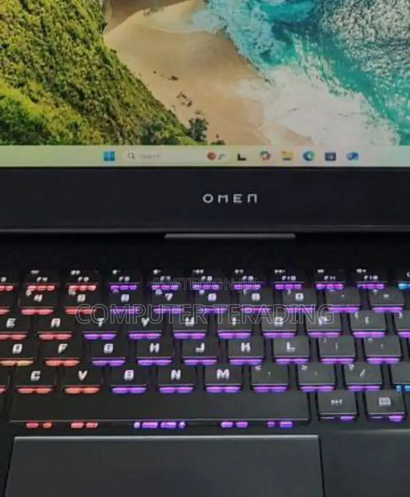 New Laptop HP Omen 15 16GB AMD Ryzen 7 SSD 512GB