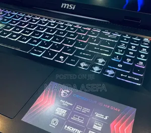 New Laptop MSI 16GB Intel Core I7 SSD 1T