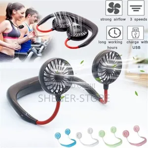 Versatilty Wearable Dual Neck Fan