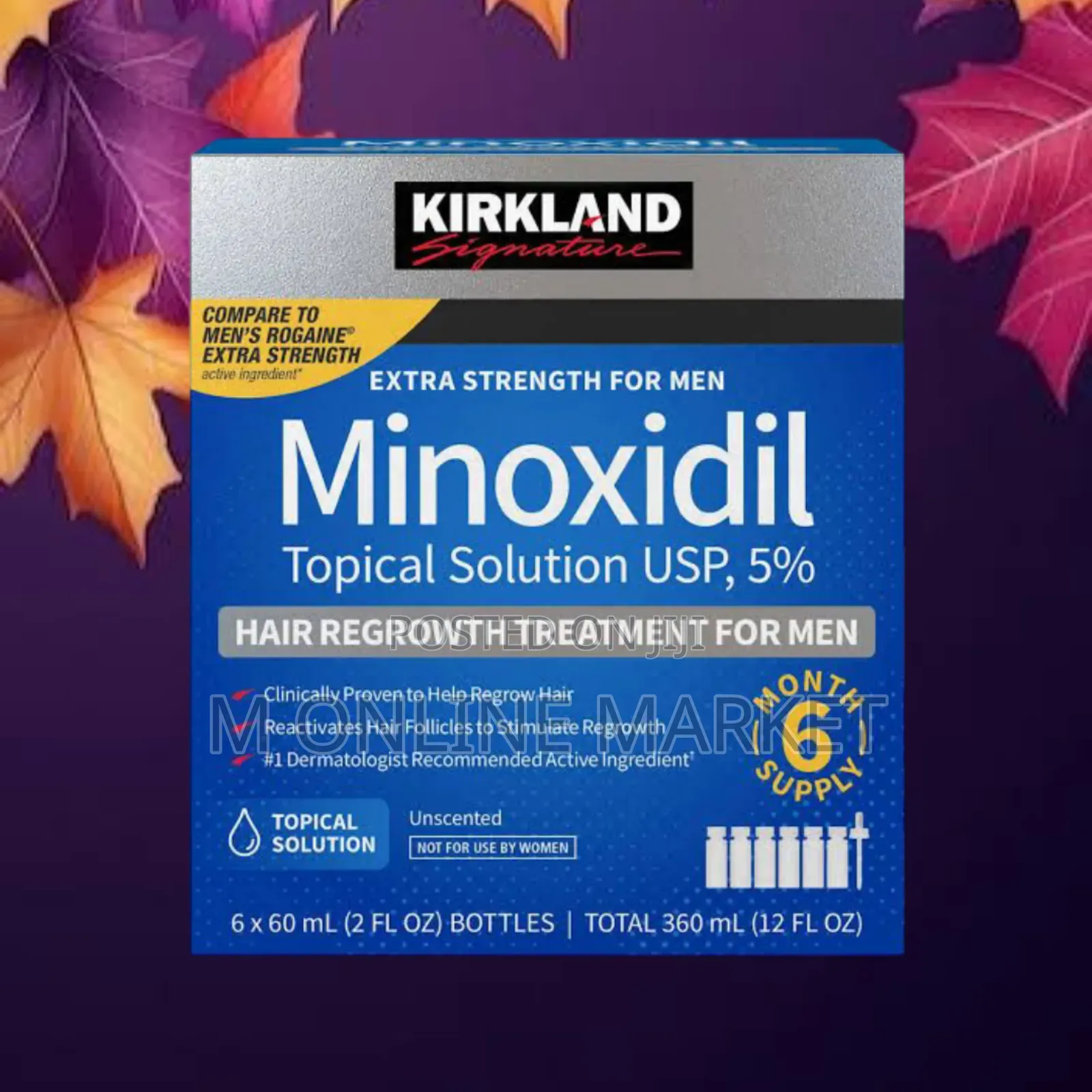Minoxidil Rapid Change High Potency 5% Growth Oil