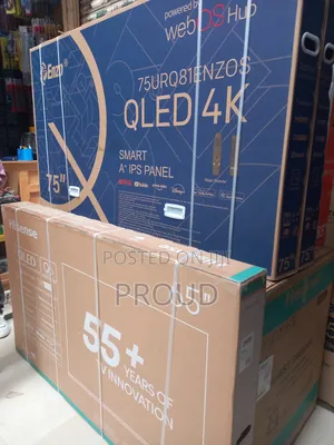 Enzo 75 Inch Fremless Tv