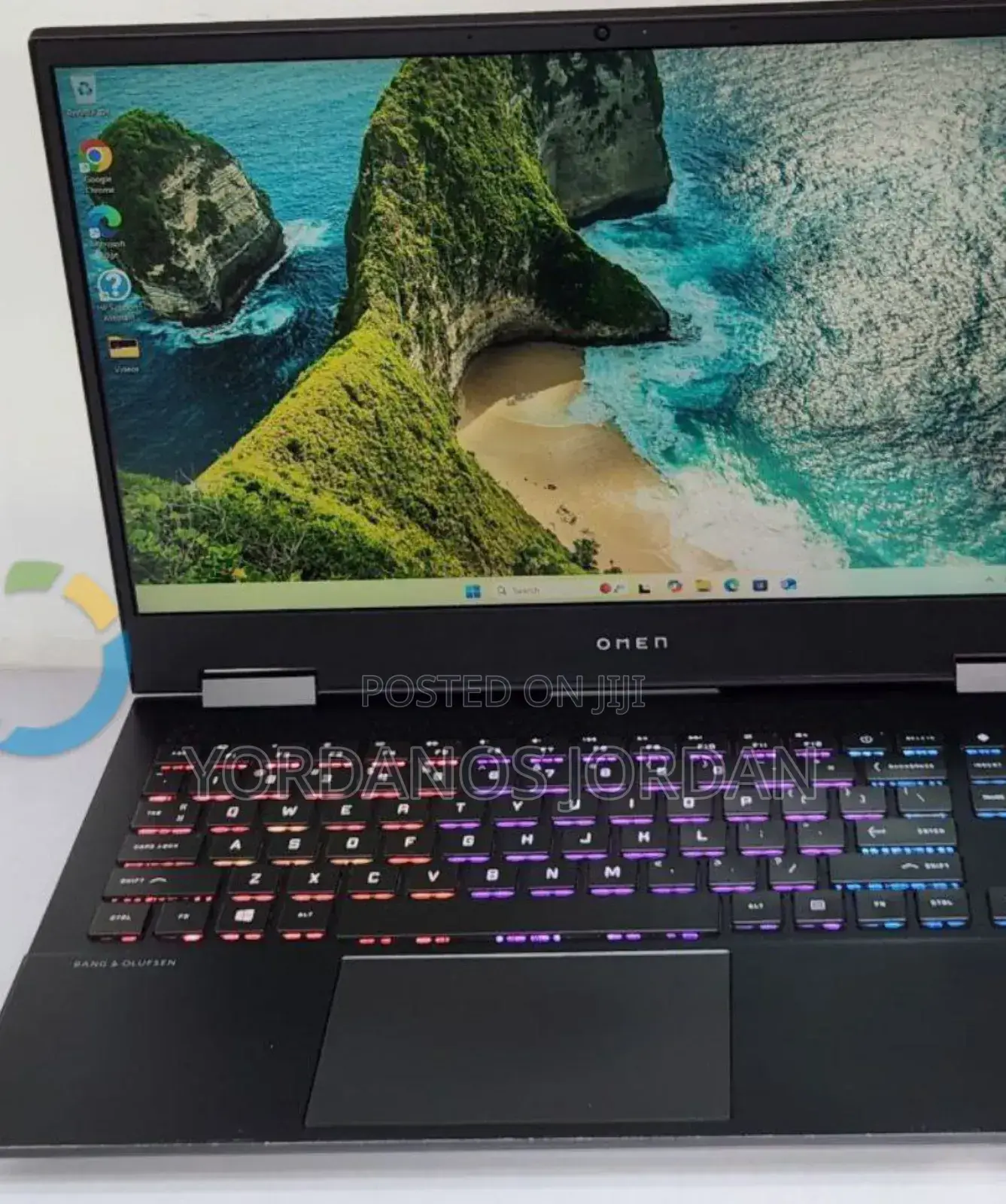 New Laptop HP Omen 15 16GB AMD Ryzen 7 SSD 512GB