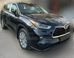 New Toyota Highlander Hybrid 2025 Black
