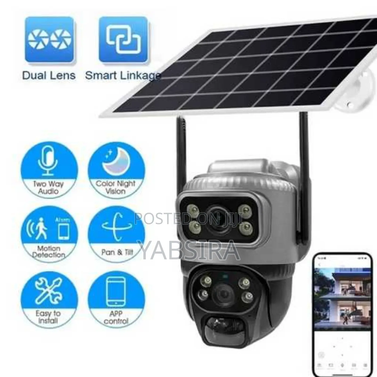 Solar Charge Security Camera