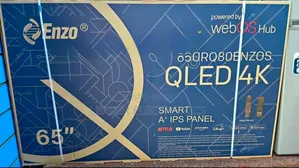 Big Screen, Big Impact  | Enzo 65'' High-Quality Smart Tv