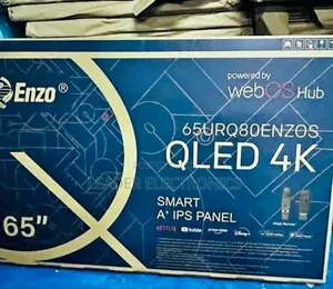 Big Screen, Big Impact  | Enzo 65'' High-Quality Smart Tv