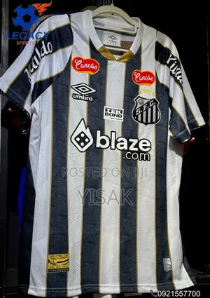 Neymar Jr Santos Jersey 2025/2026