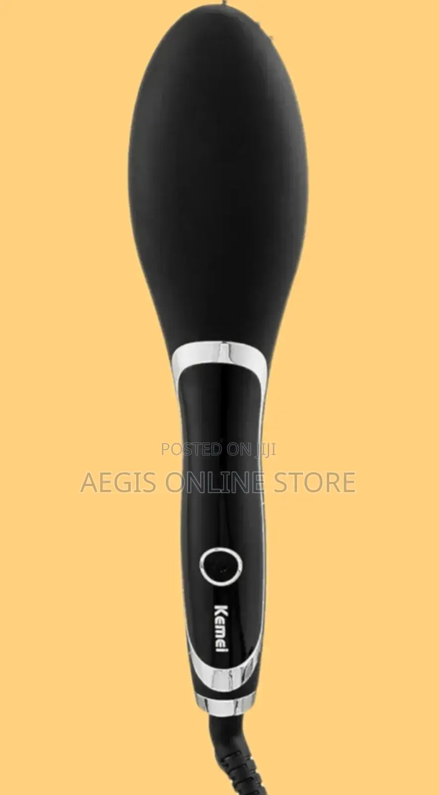Kemei Professional Hair Straightener Brush