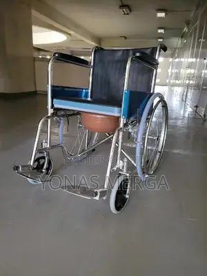 Toilet Strong Wheelchair奩峥with Mag Wheels-Foldable禽㷫pot Wheelchair