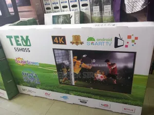Tev 55inch Tv Smart Android 14 Double Glass Hi Fi Ultra Hd