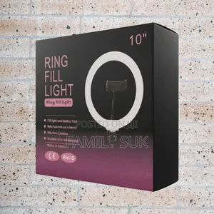 10 Inch Ring Light Easy to Get the Perfect Exposure Lighting