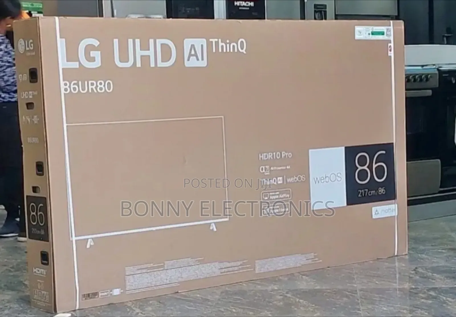 Lg 86" Uhd Smart Tv - Brand New