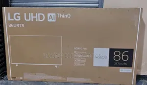 Lg 86" Uhd Smart Tv - Brand New