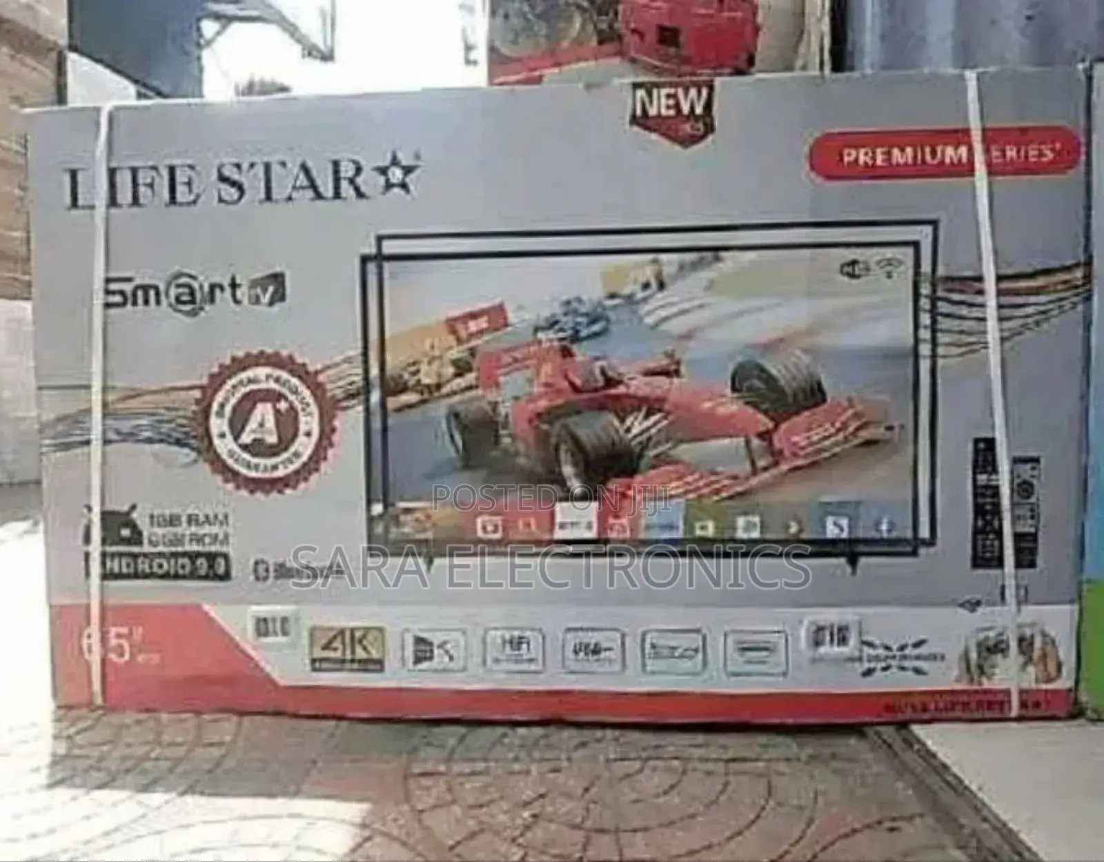 ☆Life Star 65" New 2025 Tv ●○Free Delivery ●10year Warranty