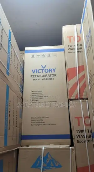 **Victory 230 Liters Refrigerator *10year Warranty *Free Delivery