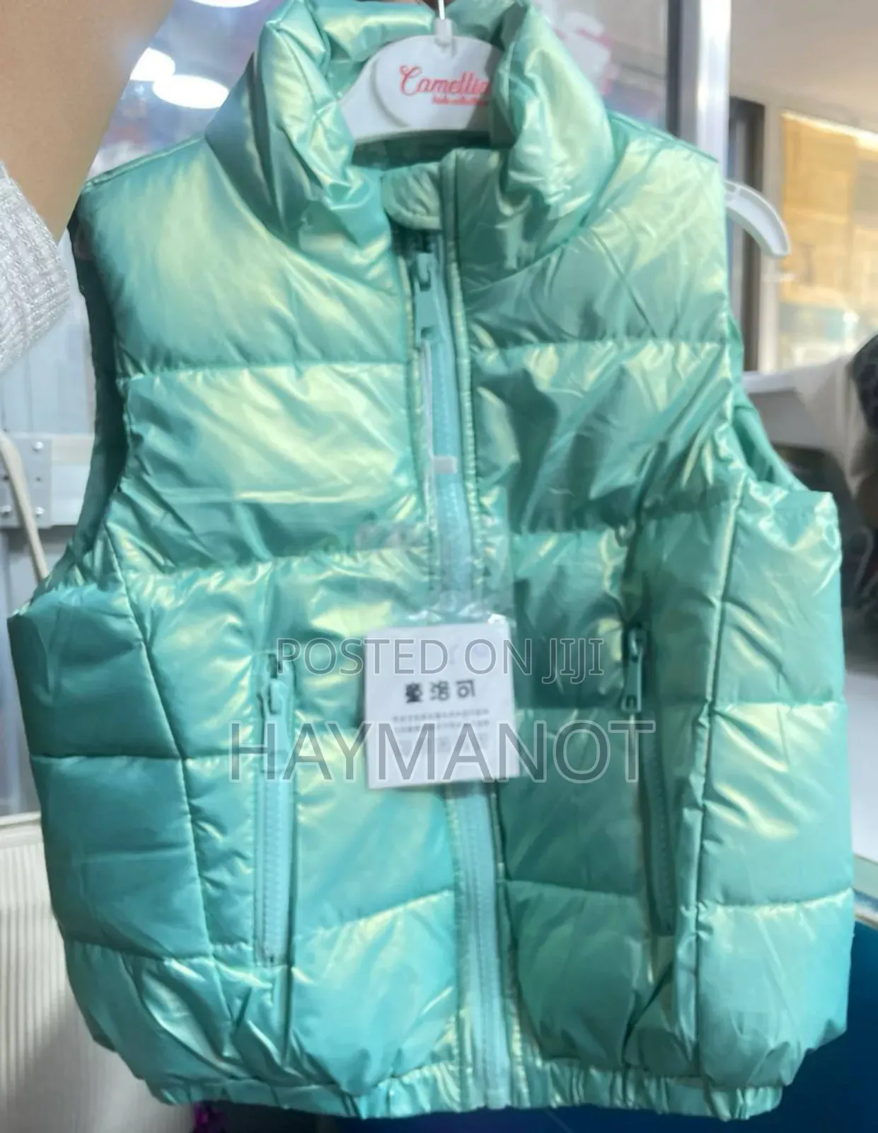 Baby Girl Winter Puffer Vest