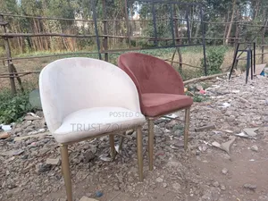 Modern Fabric Chairs With Metal Legs