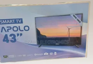 Apolo 43" Uhd Smart Tv – 2025 New Model!