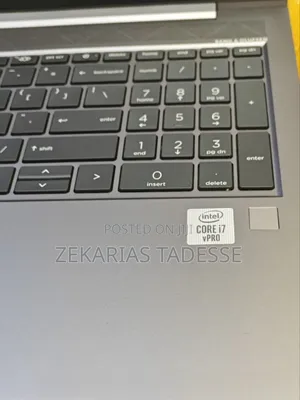 New Laptop HP Zbook Fury 15 G7 16GB Intel Core I7 SSD 512GB