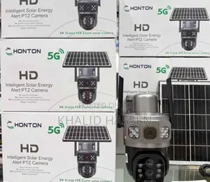 Honton Solar 5g Outdoor Security Camera Hd With 2lens