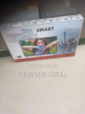 Smart Tv 43inch Double Glass