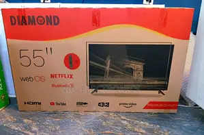 Diamond 55 Inch Smart Double Screen Webos New 2025 Real Original