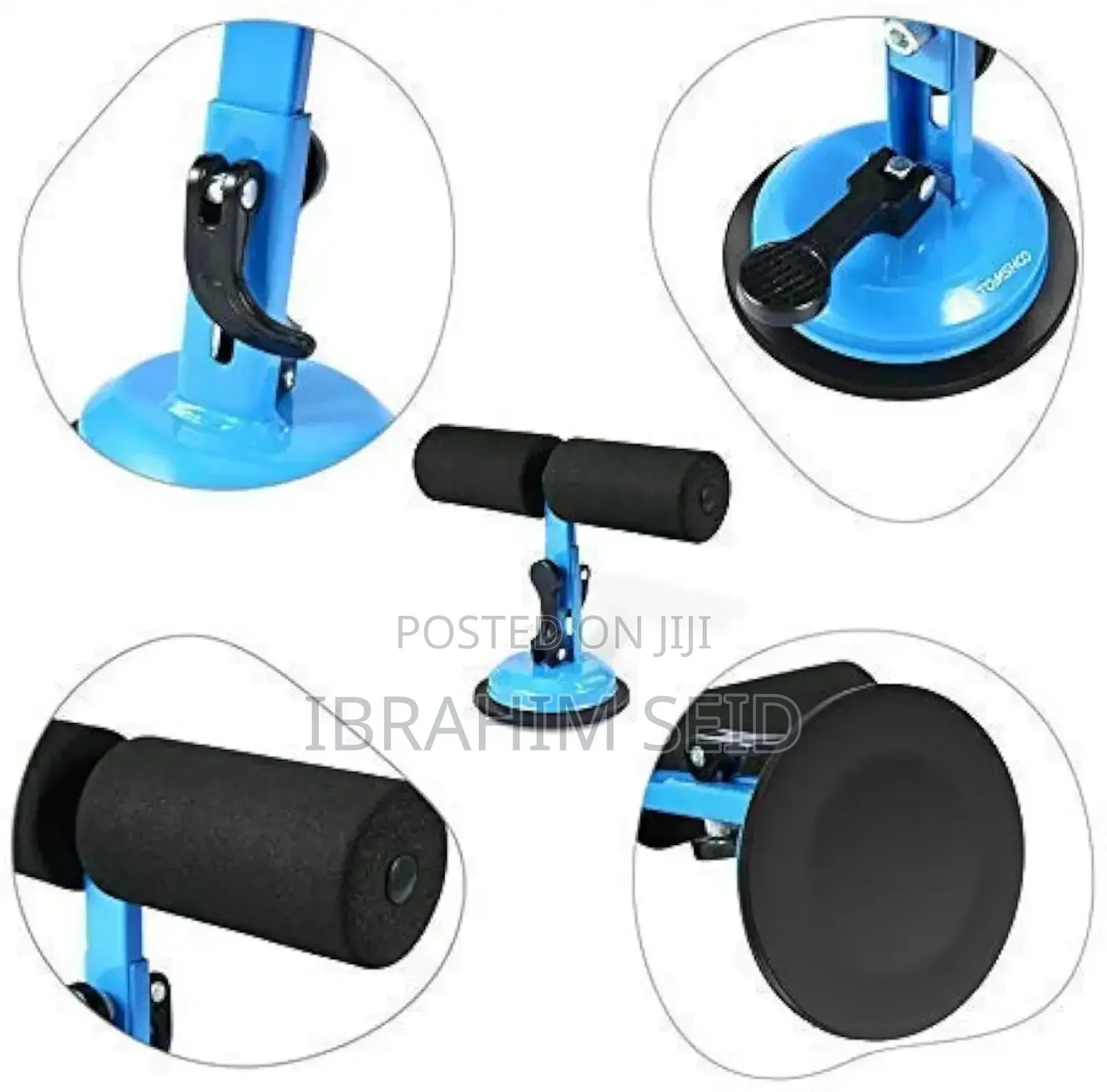 Self-Suction Sit Up Bar It Is Compact and Lightweight