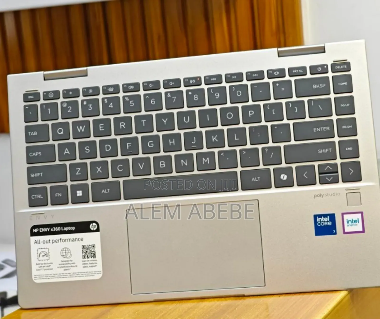 New Laptop HP Envy X360 16GB Intel Core 7 SSD 512GB