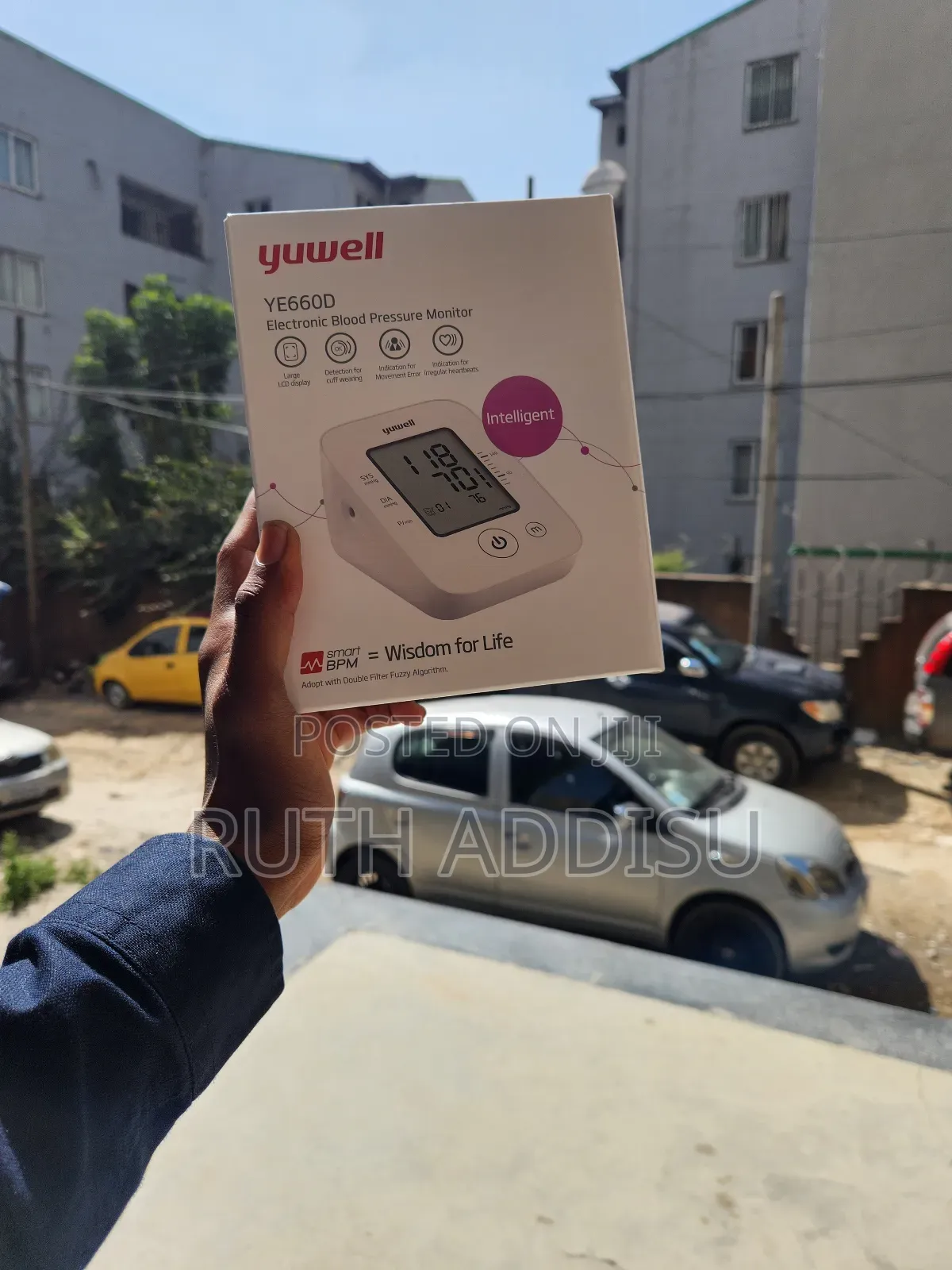 Yuwell Model Ye660d Blood Pressure Monitor軟化blood Pressuer Monitor New
